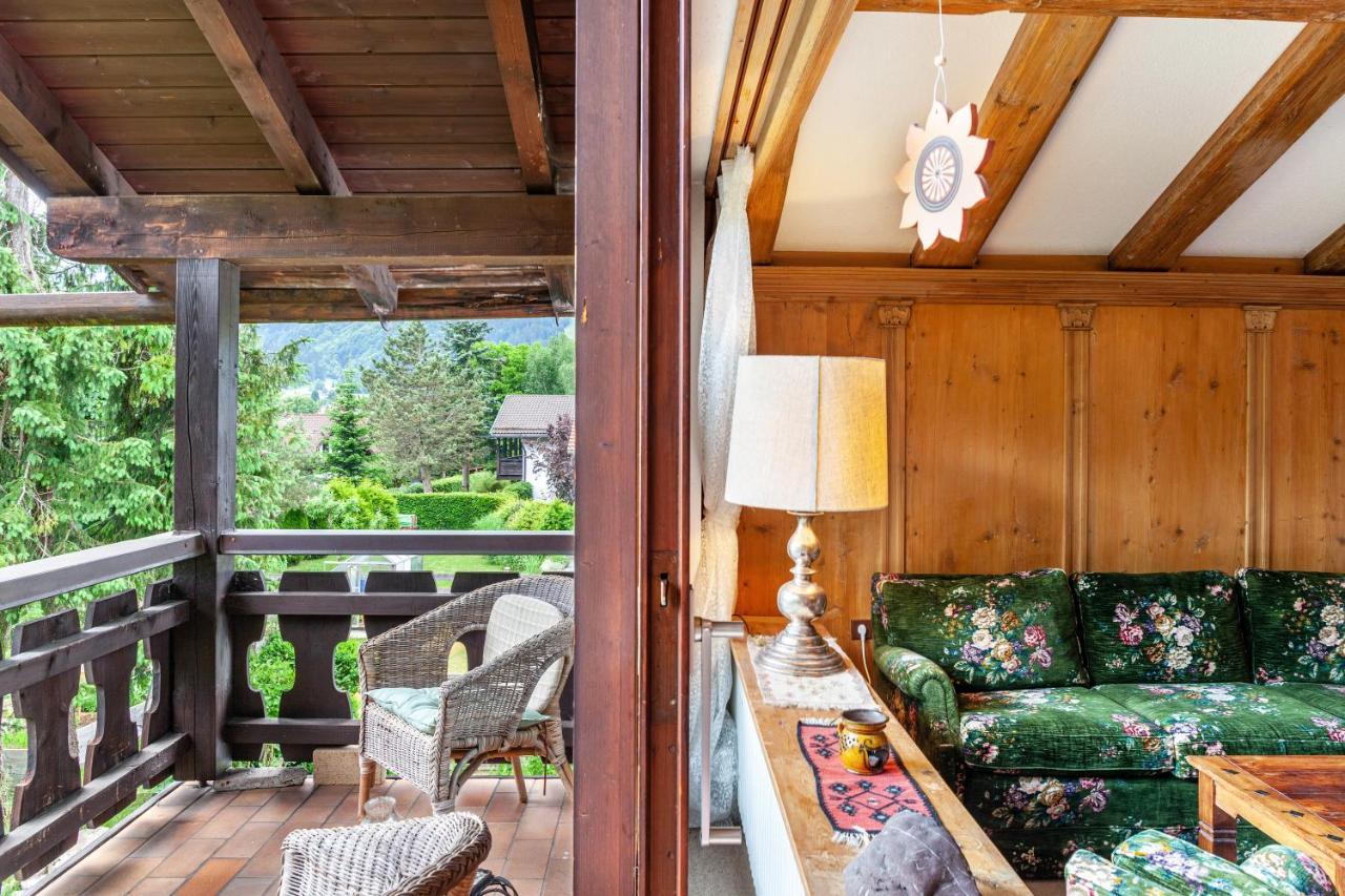 Ferienwohnung Bergblick Unterammergau Esterno foto