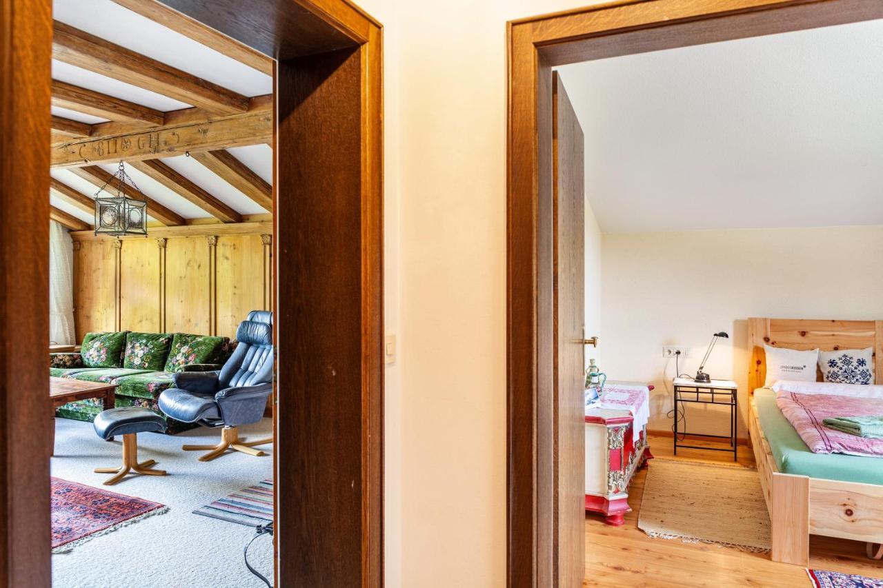 Ferienwohnung Bergblick Unterammergau Esterno foto