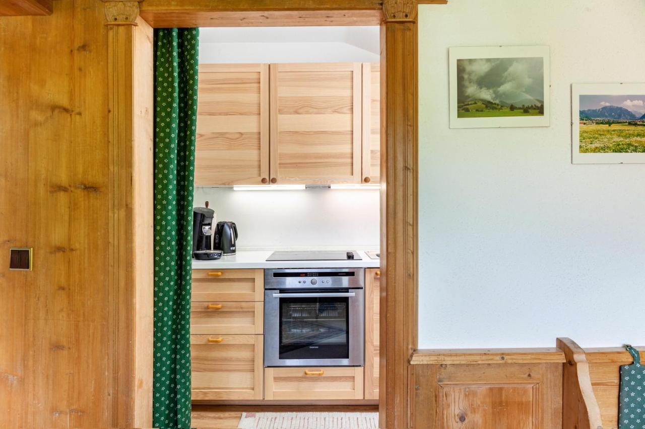 Ferienwohnung Bergblick Unterammergau Esterno foto